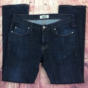 Men’s Skinny Guy Naked And Famous Denim Size 33/30